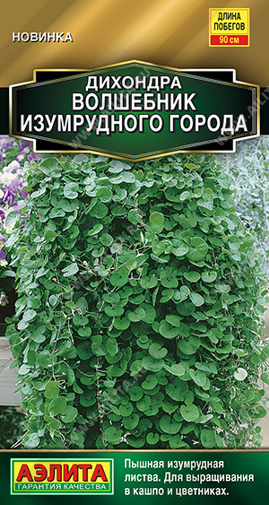 картинка Дихондра Волшебник Изумрудного города 3шт ц/п (Аэлита) Новинка магазин Одежда+ являющийся официальным дистрибьютором в России 