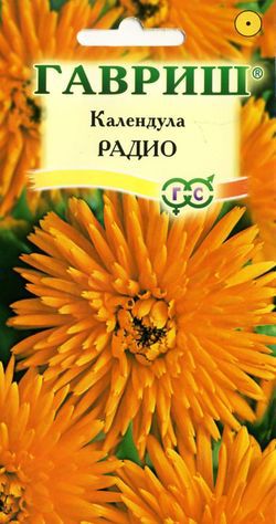 картинка Календула Радио 0,3г ц/п (Гавриш) магазин Одежда+ являющийся официальным дистрибьютором в России 