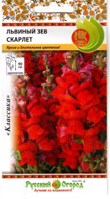 картинка Львиный зев Скарлет 0,15г ц/п (НК)  магазин Одежда+ являющийся официальным дистрибьютором в России 