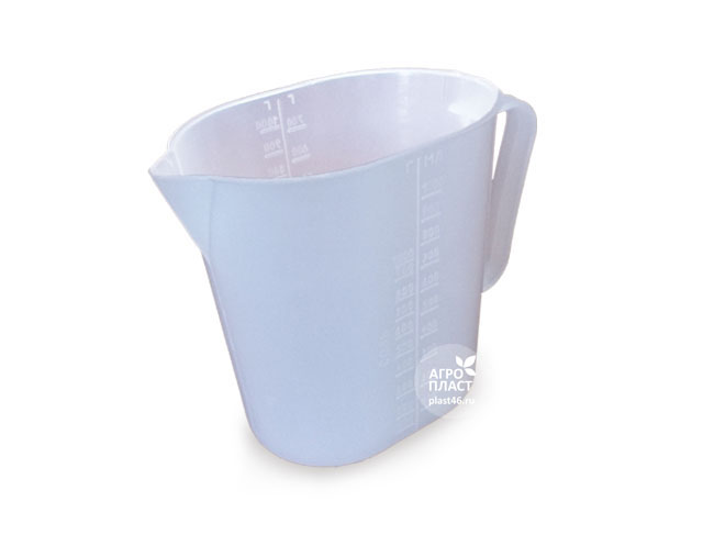 картинка Кружка мерная 1л Л5291 (АгроП) 2/ магазин Одежда+ являющийся официальным дистрибьютором в России 