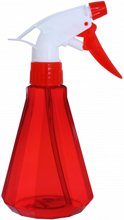 картинка Опрыскиватель 0,33л прозр.красн.граненый конус 06-925 (ТехЭкс) 5/30 магазин Одежда+ являющийся официальным дистрибьютором в России 