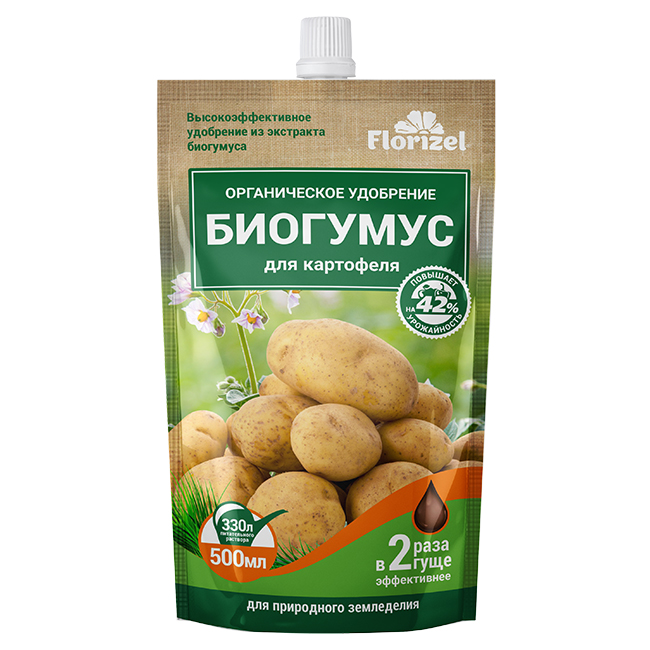 Биогумус для картофеля 500мл 6/18 БиоМастер 
