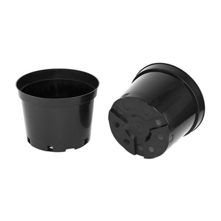 картинка Горшок для рассады круглый 26*19,4 8,0л литой (Амина) 5/100   магазин Одежда+ являющийся официальным дистрибьютором в России 