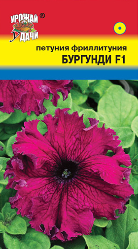 картинка Петуния фриллитуния Бургунди F1 10шт ц/п (УУ) магазин Одежда+ являющийся официальным дистрибьютором в России 