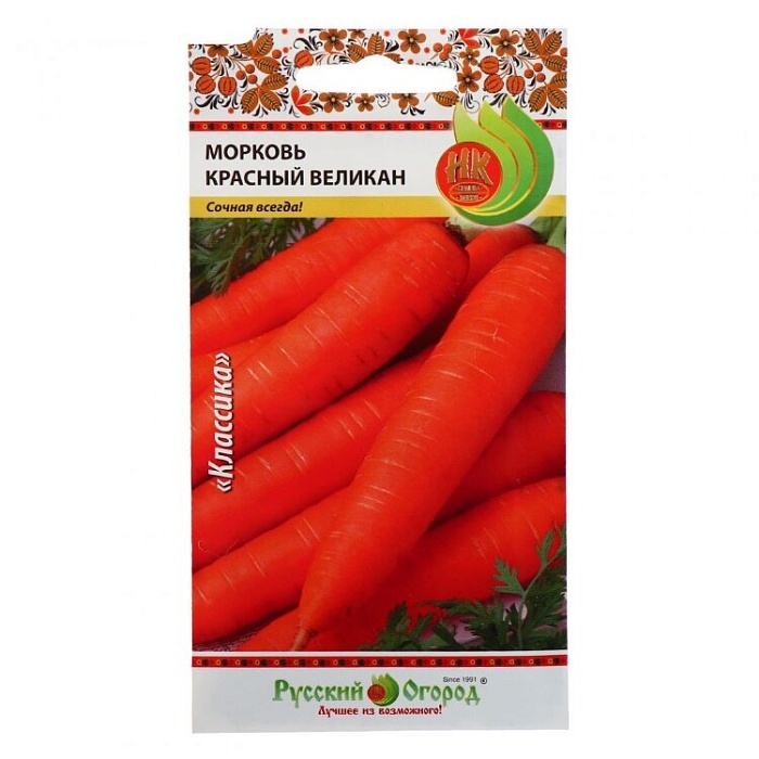 Морковь Красный великан 2г ц/п (НК) 