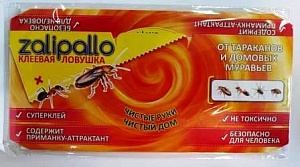 Ловушка клеевая (липкая пластина) от тараканов Zalipallo упак.1шт (Виста)