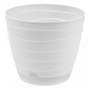 Кашпо Бриз с/п 3,7л белый (Радиан)							