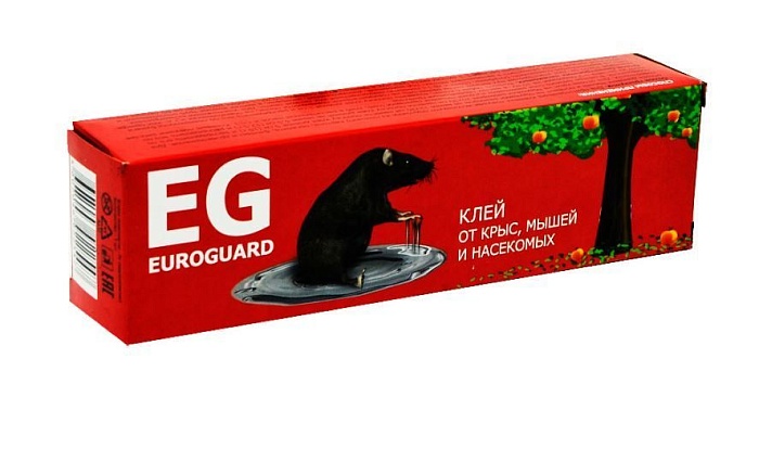Клей ЕГ (Eurogard) 135г от мышей SB 50шт/уп