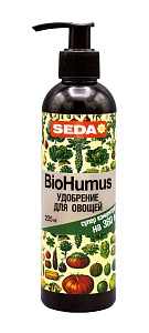 Удобрение Для овощей "BioHumus" SEDA 0,225л *(JOY) 4/24