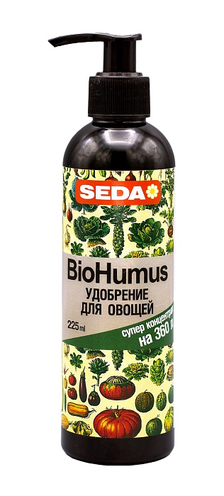 Удобрение Для овощей "BioHumus" SEDA 0,225л *(JOY) 4/24
