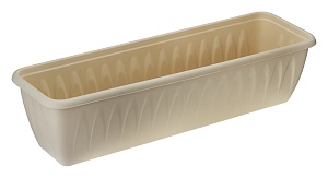 Ящик балконный Алиция с/п 60 белая глина М3215 (М пласт)