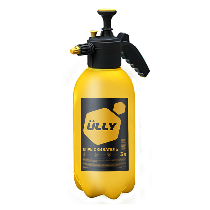 картинка Опрыскиватель помповый 3л ULLY (Махно) 1/ магазин Одежда+ являющийся официальным дистрибьютором в России 