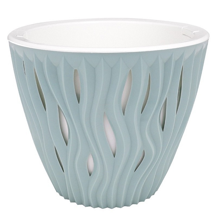 картинка Кашпо Вдохновение 1,6л Нефрит КШ-0954 (ВМС) магазин Одежда+ являющийся официальным дистрибьютором в России 