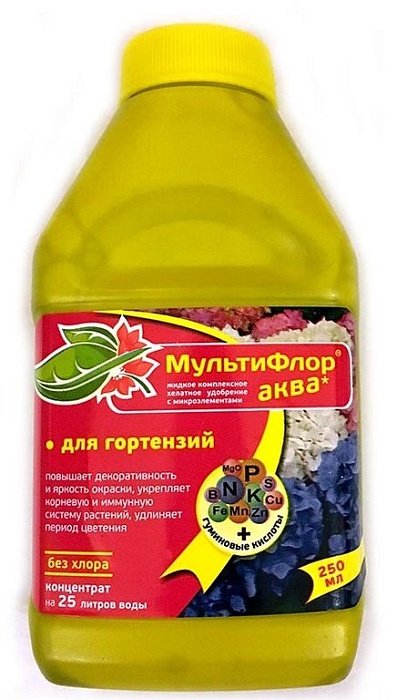 картинка Мультифлор АКВА для Гортензии 250мл (ЕвроС-х) 5/15 магазин Одежда+ являющийся официальным дистрибьютором в России 