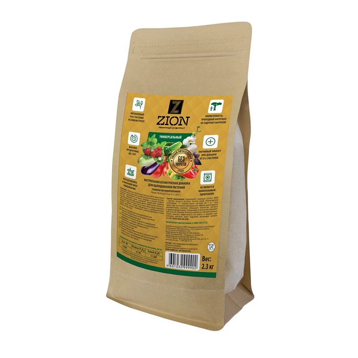 картинка Цион Классик (крафтовый мешок) 2,3кг (Цион) универс. магазин Одежда+ являющийся официальным дистрибьютором в России 