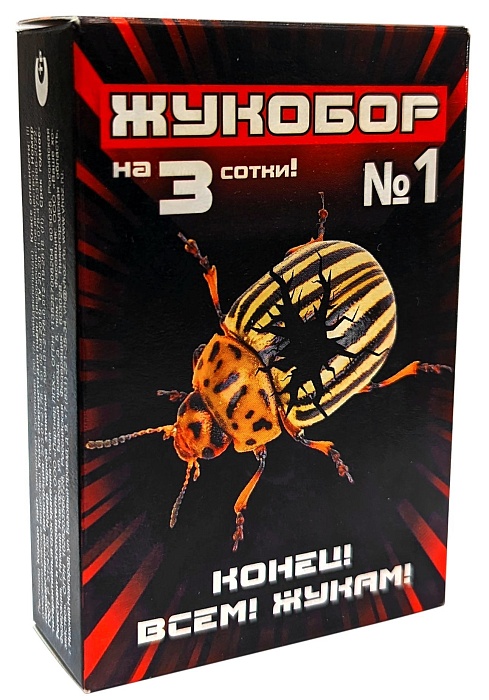 картинка Жукобор №1 на 3 сотки (ВХ) 5/30/64 на 15л воды магазин Одежда+ являющийся официальным дистрибьютором в России 