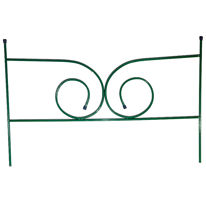 картинка Заборчик метал.сад. Модерн 0,92*0,59м 5 секций (Садовита) магазин Одежда+ являющийся официальным дистрибьютором в России 