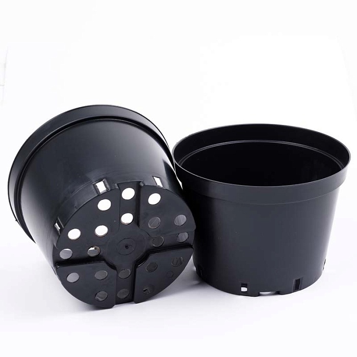 картинка Горшок для рассады круглый 13*11,4 1,0л мягкий (Амина) 10/900 магазин Одежда+ являющийся официальным дистрибьютором в России 