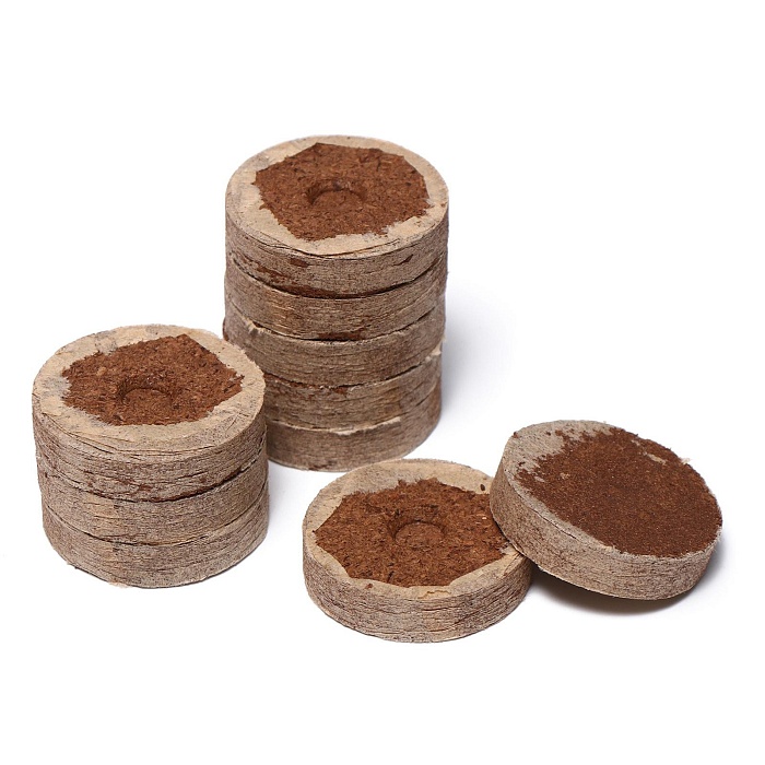 картинка Таблетки торфяные 36мм (в пакете 10шт) ТУТ БИО (Летто) 5/40 магазин Одежда+ являющийся официальным дистрибьютором в России 