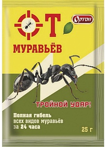 От муравьев 25г (Ортон) 10/100