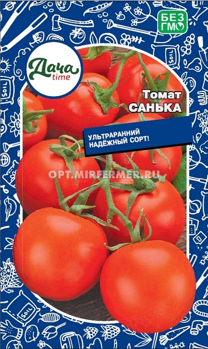 картинка Томат Санька 20шт ц/п (Дачаtime) магазин Одежда+ являющийся официальным дистрибьютором в России 