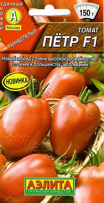 картинка Томат Петр F1 10шт ц/п (Аэлита)  магазин Одежда+ являющийся официальным дистрибьютором в России 