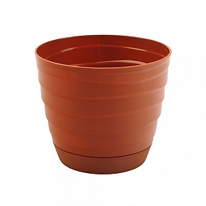 Кашпо Бриз с/п 1,7л терракотовый (Радиан)