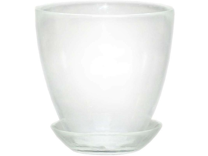 картинка Горшок стекло Органза №2 прозрачный (Никольс) магазин Одежда+ являющийся официальным дистрибьютором в России 