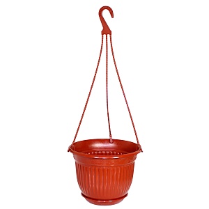 Кашпо подвесное Венеция 5л в асс. М0061 (Милих))