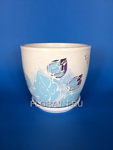 Горшок керамич Пролеска синяя 13,0л (Беларусь)