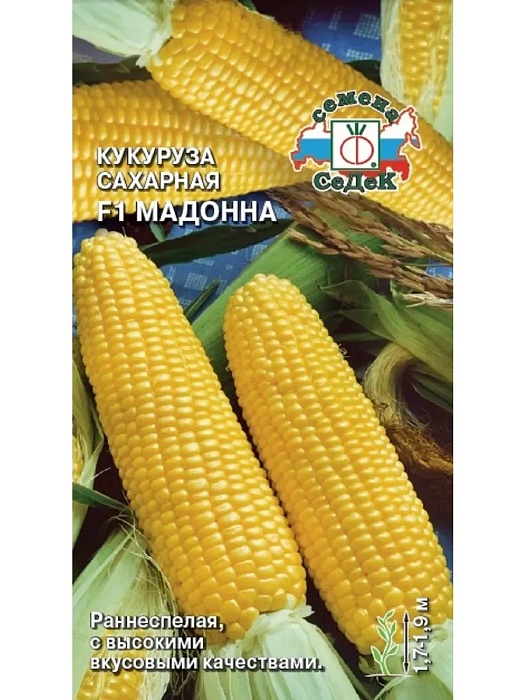 картинка Кукуруза Мадонна F1 4г ц/п (Седек) ранн.суперслад.крупнозерн. магазин Одежда+ являющийся официальным дистрибьютором в России 