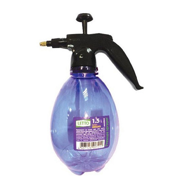 картинка Опрыскиватель помповый 1,5л НХ03-С синий (Летто) Агроуспех магазин Одежда+ являющийся официальным дистрибьютором в России 