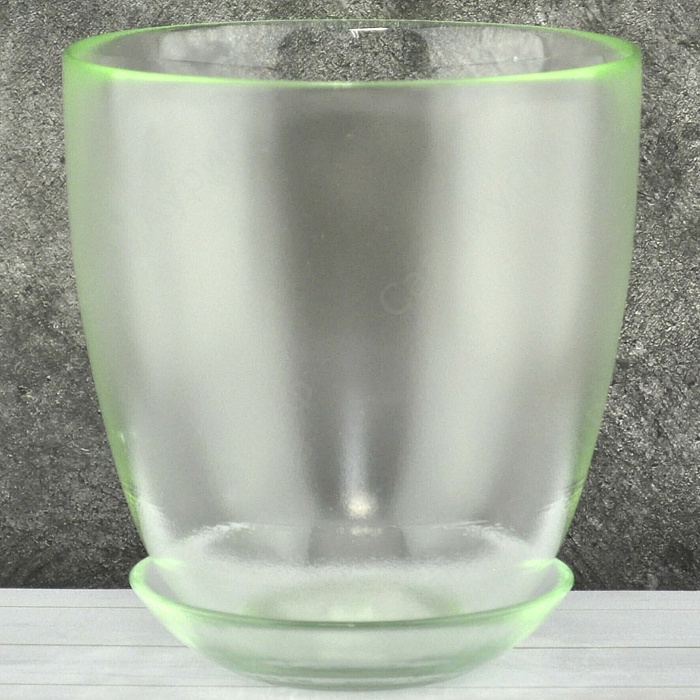 картинка Горшок стекло Органза №4 прозрачный (Никольс) магазин Одежда+ являющийся официальным дистрибьютором в России 