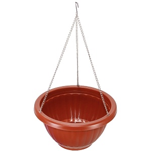 Кашпо Афина №3 (5л) корич. 07198 