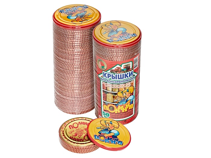 картинка Крышка метал.Полинка (Беларусь) 50/600/48000 магазин Одежда+ являющийся официальным дистрибьютором в России 