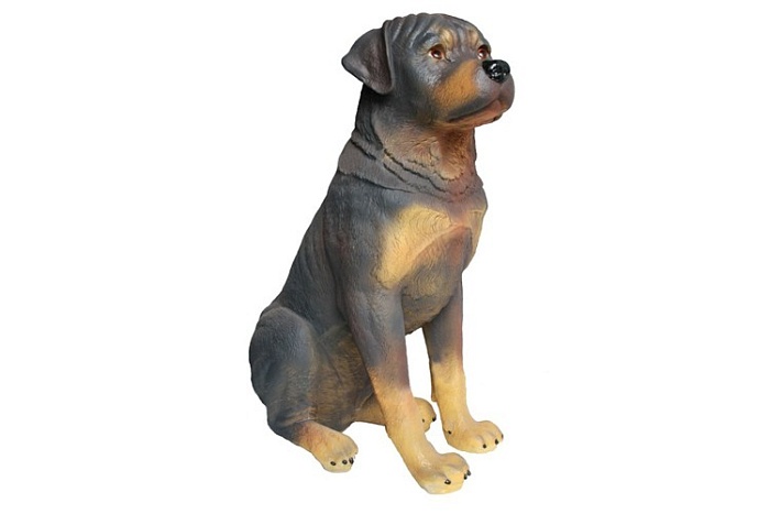Фигура Собака Ротвейлер (длина 27см, ширина 64см, высота 53см, вес 4,5кг) 