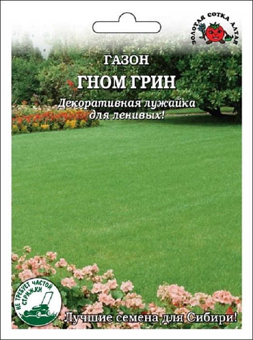 картинка Газон Гном Грин большой 20г ц/п (З/Сотка) магазин Одежда+ являющийся официальным дистрибьютором в России 