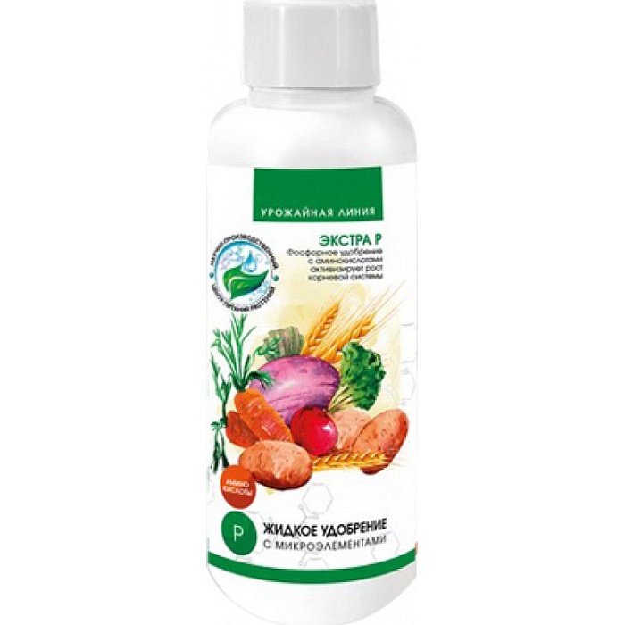 картинка Экстра Р (фосфор) Урожайная линия 100мл (ТПР) 3/18 магазин Одежда+ являющийся официальным дистрибьютором в России 