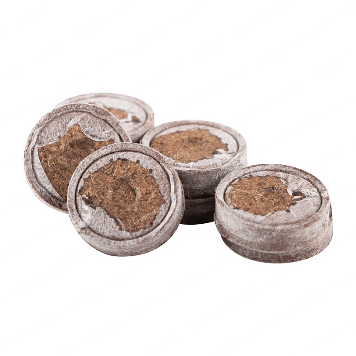 картинка Торфяные таблетки Турбо (41мм) 1шт (50/120/480) магазин Одежда+ являющийся официальным дистрибьютором в России 