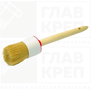 Кисть КР круглая №6 30мм (Китай) 2/12 