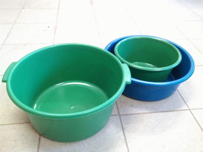 картинка Таз 6,5л ДУНАЙ круг.цветной АгроП магазин Одежда+ являющийся официальным дистрибьютором в России 