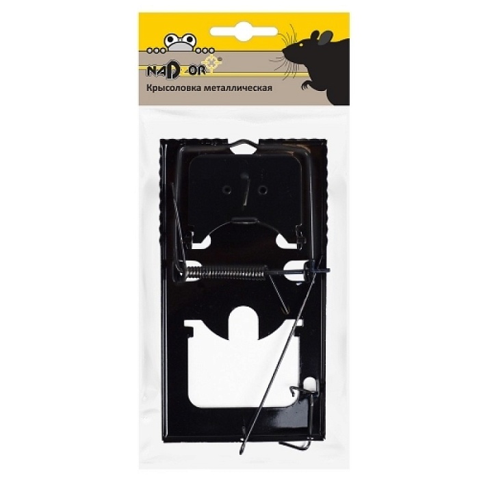 картинка Крысоловка Металлическая 16,2*8,8см (NADZOR) 3/12/144 магазин Одежда+ являющийся официальным дистрибьютором в России 