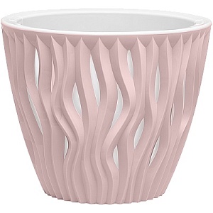 Кашпо Вдохновение 5,7л бежево-розовый КШ-8649 (ВМС)
