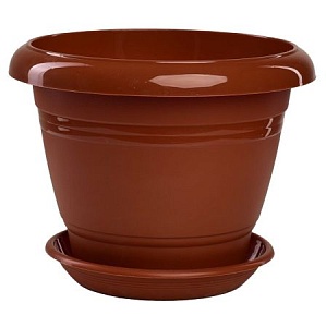 Кашпо Фестона 17 1,6л с/п терракот (Техпласт)