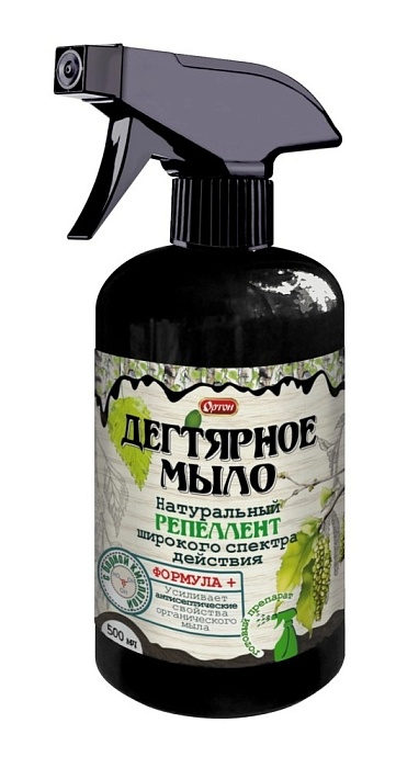 картинка Дегтярное мыло СПРЕЙ 500мл (Ортон) 3/15 магазин Одежда+ являющийся официальным дистрибьютором в России 