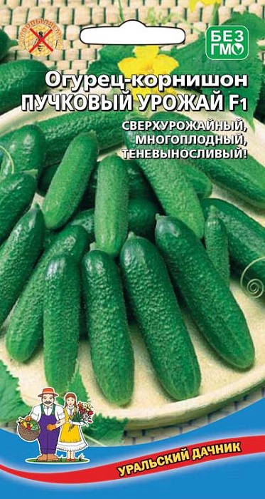 картинка Огурец Пучковый Урожай F1 10шт (УД) корнишон магазин Одежда+ являющийся официальным дистрибьютором в России 