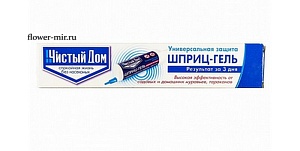 Гель Чистый дом 20мл от муравьев и тараканов (ТехЭкс) 5/45