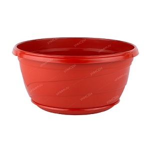 Кашпо подвесное Венеция 22,5 2,75л терракот (Техпласт)