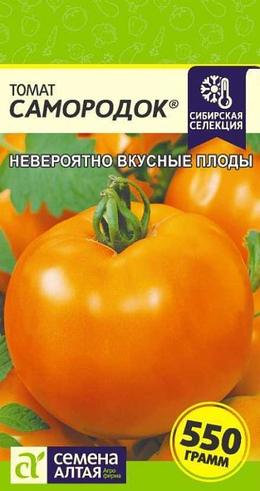 картинка Томат Самородок 0,05г ц/п (СемАлт) магазин Одежда+ являющийся официальным дистрибьютором в России 