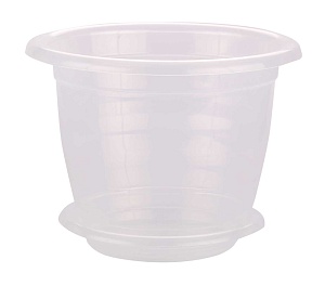 Горшок для Орхидей 3,5л прозрачный НОВЫЙ БШ7687 (Альтернатива) 